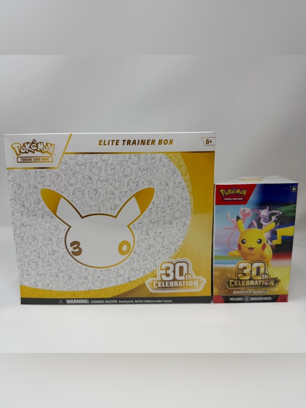 Pokemon Bundle 30th Celebration Elite Trainer Box & Booster Bundle. New Sealed